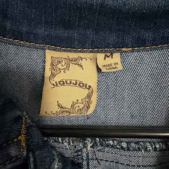 Jou Jou Dark Blue Denim Jacket - Picture 3 of 3